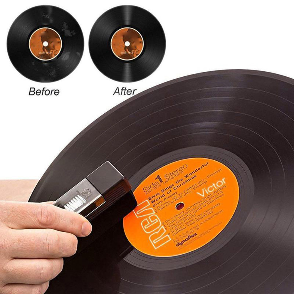 Vinyl Record Cleaner - 1 Set Antistatische Vinyl Platenreiniger Stofverwijderaar