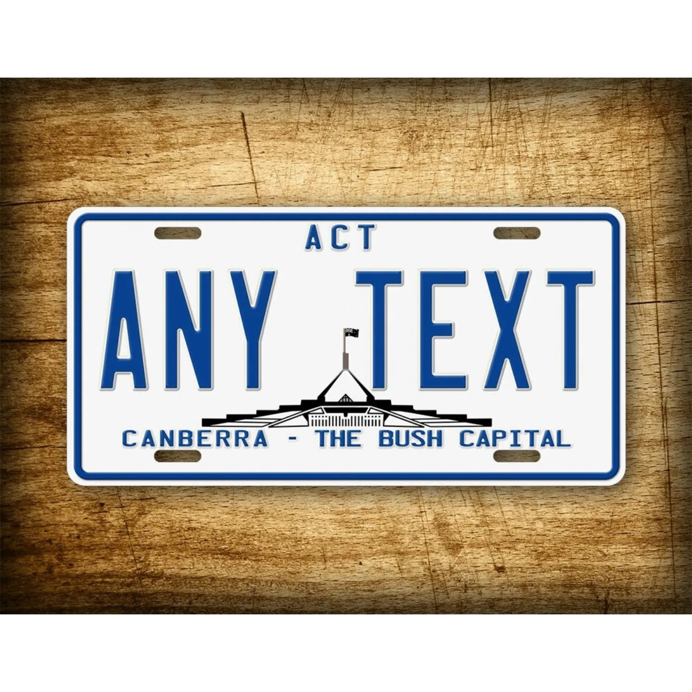 Canberra Vintage & Collectible Centre Reviews - 1PC gepersonaliseerd vintage Canberra Australië metalen