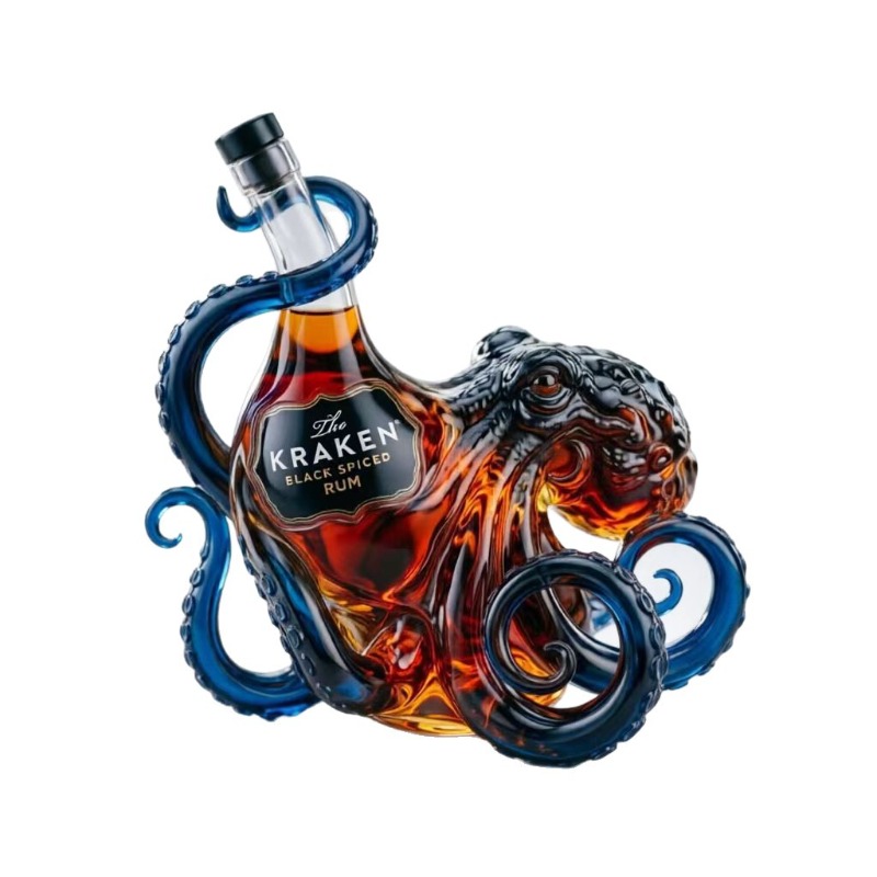 Whiskykaraf, Zeemonster Octopu - Vintage Collectible Glassware recensie en prijs