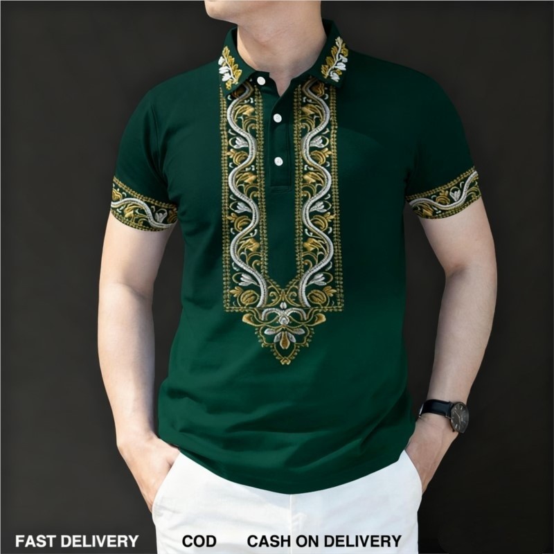 2026 Heren Barong Poloshirt vo - Vintage Collectible Buttons recensie en prijs