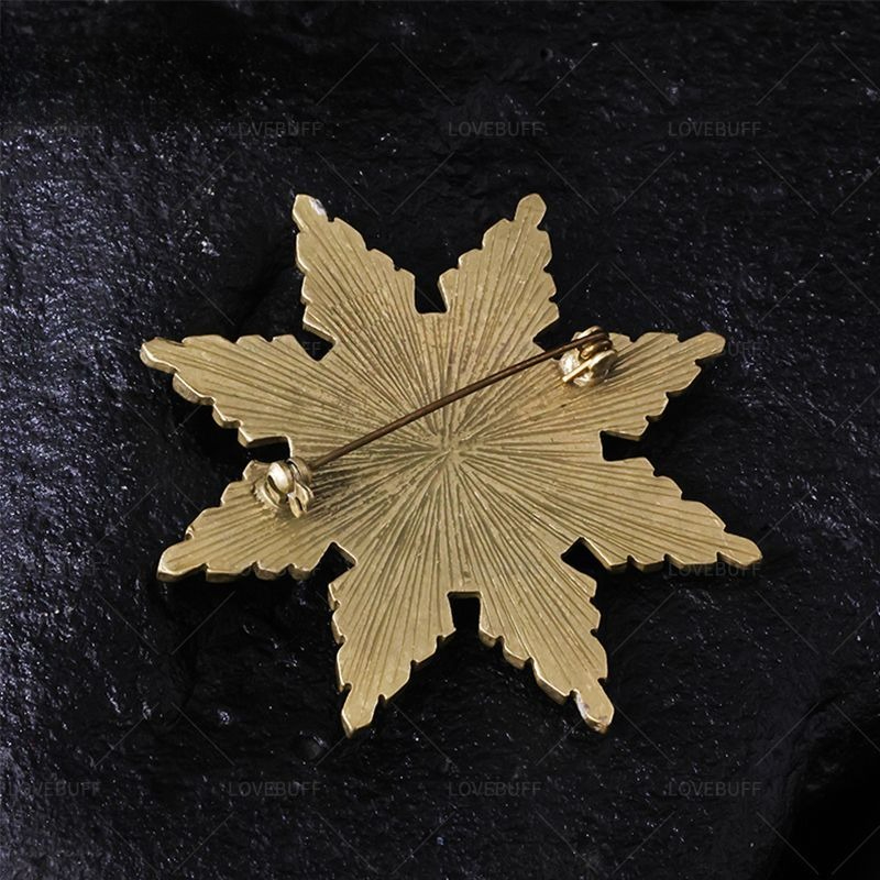 Gouden stervormige nummer 7 br - Vintage Collectible Clothing recensie en prijs