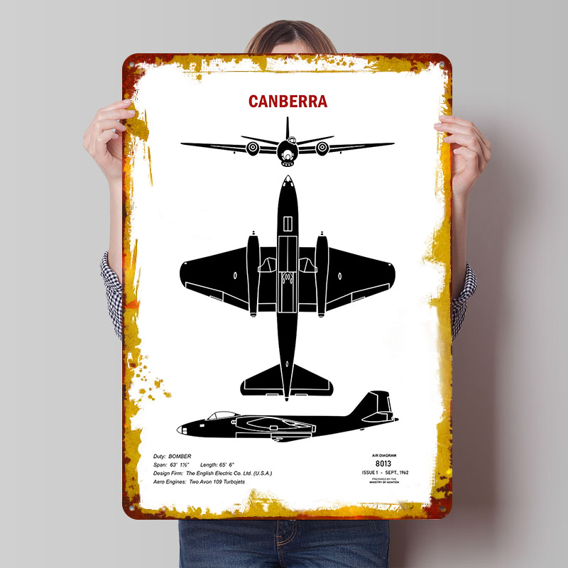 Canberra herkenningstinnen pla - Canberra Vintage & Collectible Centre Reviews recensie en prijs