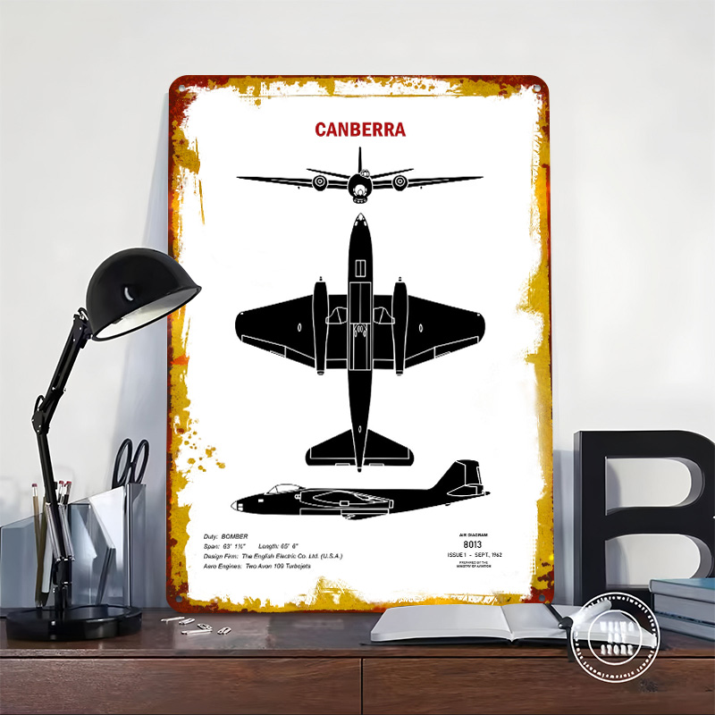 Canberra herkenningstinnen pla - Canberra Vintage & Collectible Centre Reviews recensie en prijs