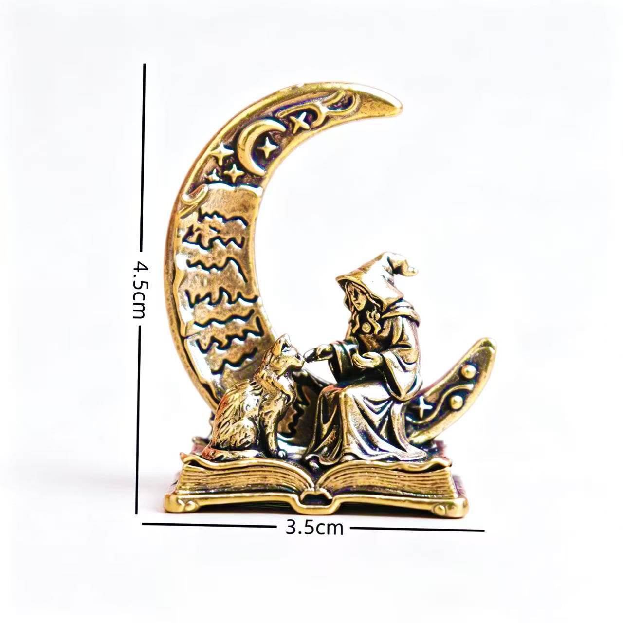 Messing maanheksen decoratiebe - Vintage Collectible Figurines recensie en prijs