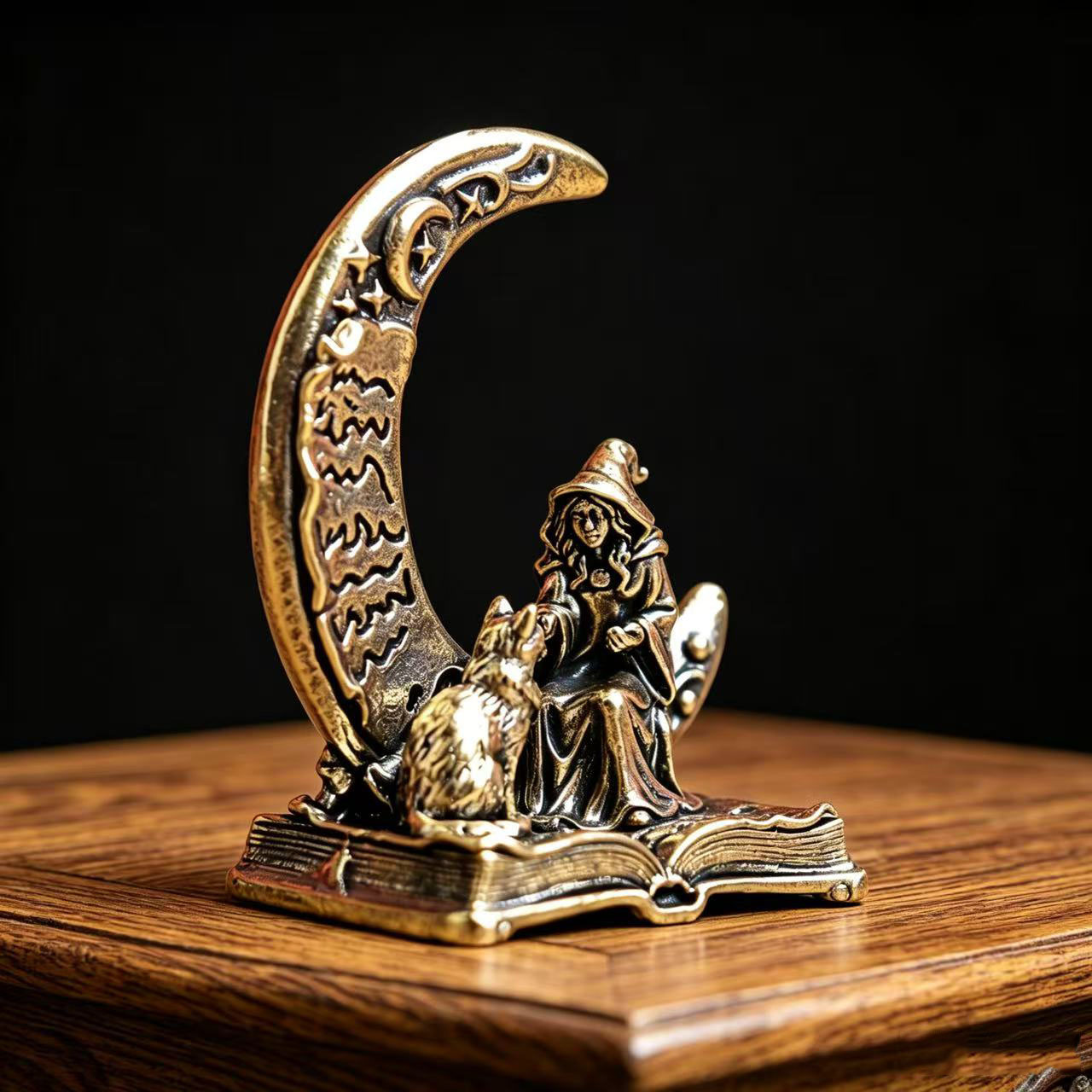 Messing maanheksen decoratiebe - Vintage Collectible Figurines recensie en prijs