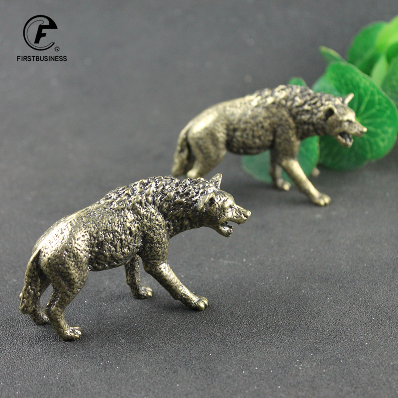 Massief Messing Hyena Beeldje  - Vintage Collectible Ornaments recensie en prijs
