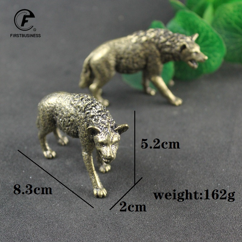Massief Messing Hyena Beeldje  - Vintage Collectible Ornaments recensie en prijs