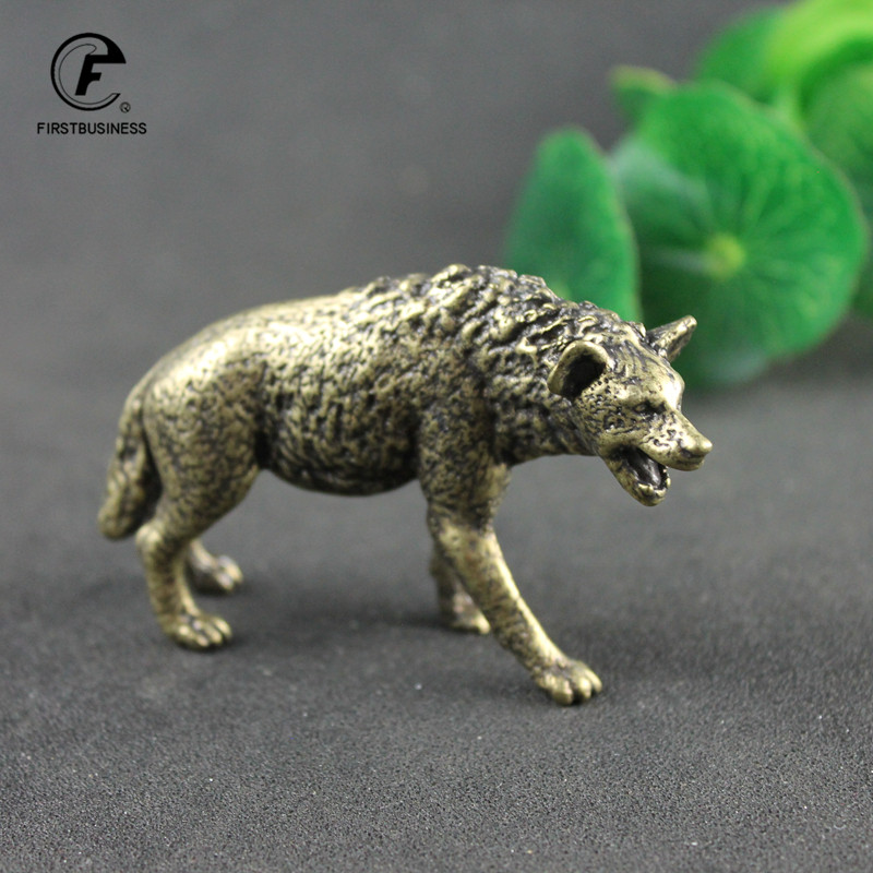 Massief Messing Hyena Beeldje  - Vintage Collectible Ornaments recensie en prijs