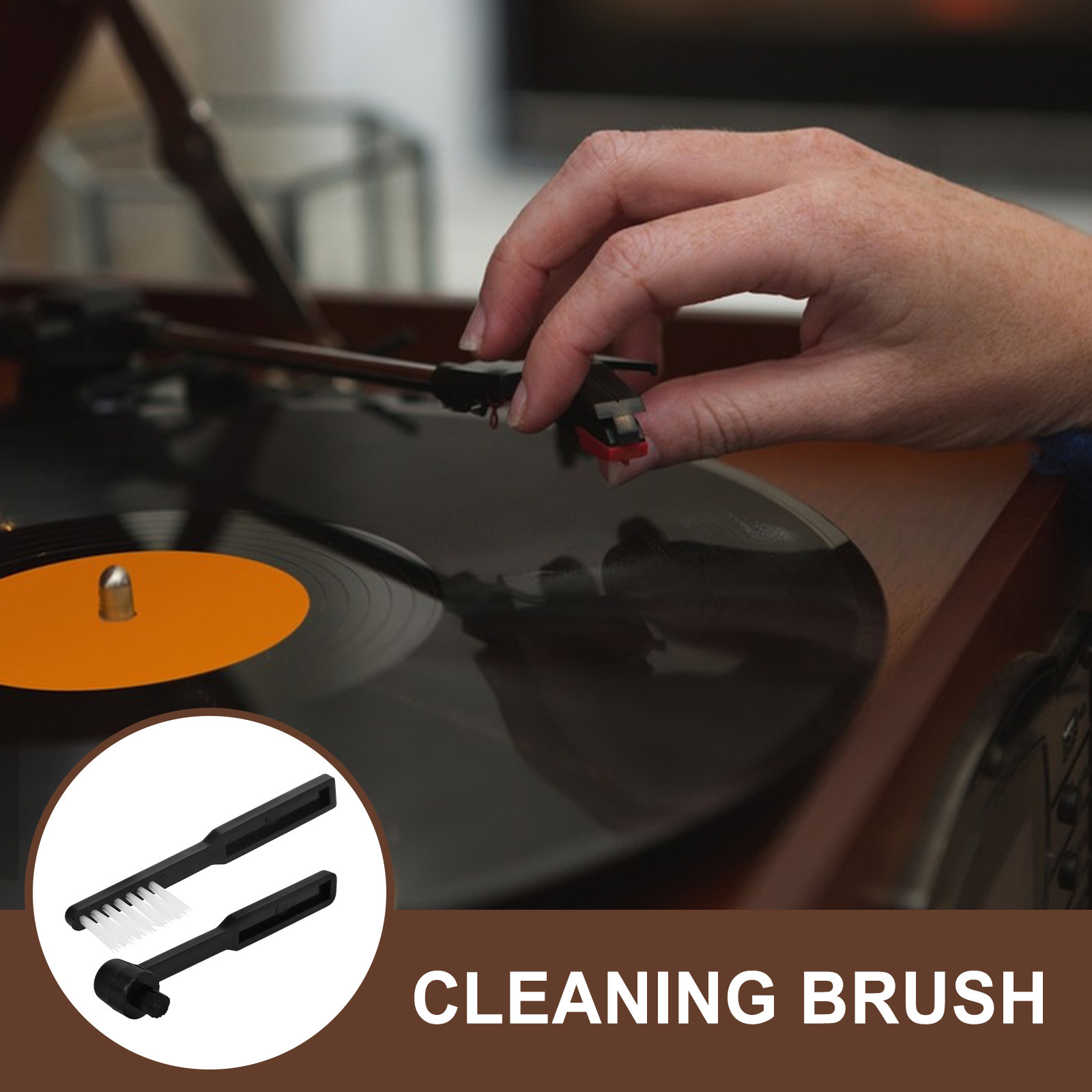 2 stuks platenspelernaaldreini - Vinyl Record Cleaner recensie en prijs