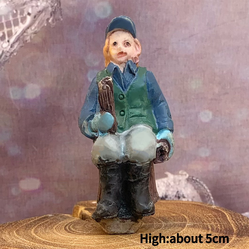 Vintage Victoriaanse wintersta - Vintage Collectible Ornaments recensie en prijs