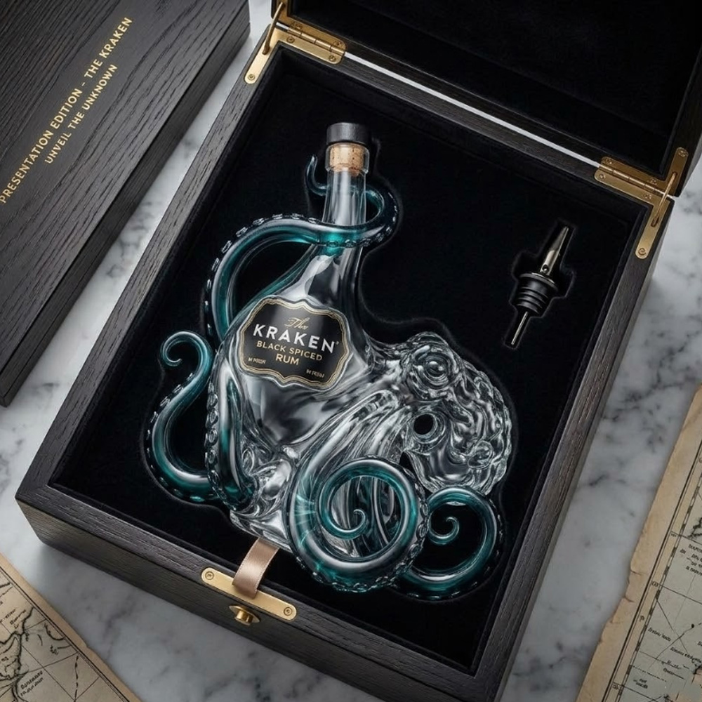 Vintage Kraken Octopus Whisky  - Vintage Collectible Glassware recensie en prijs