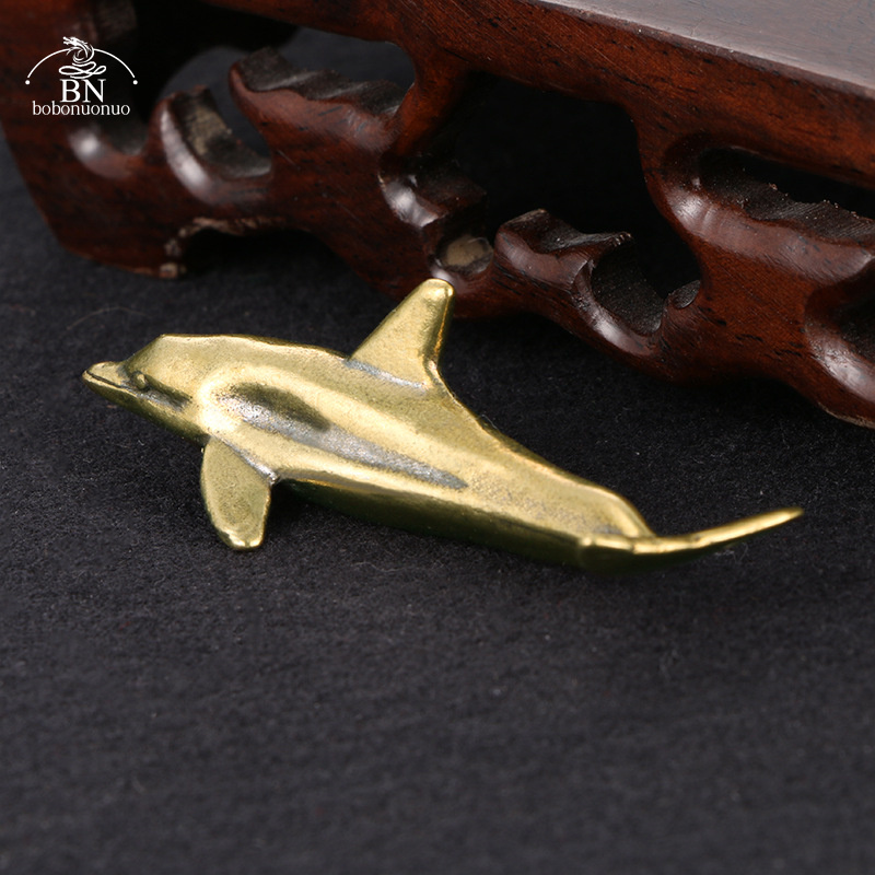 Massief Messing Dolfijn Orname - Vintage Collectible Ornaments recensie en prijs
