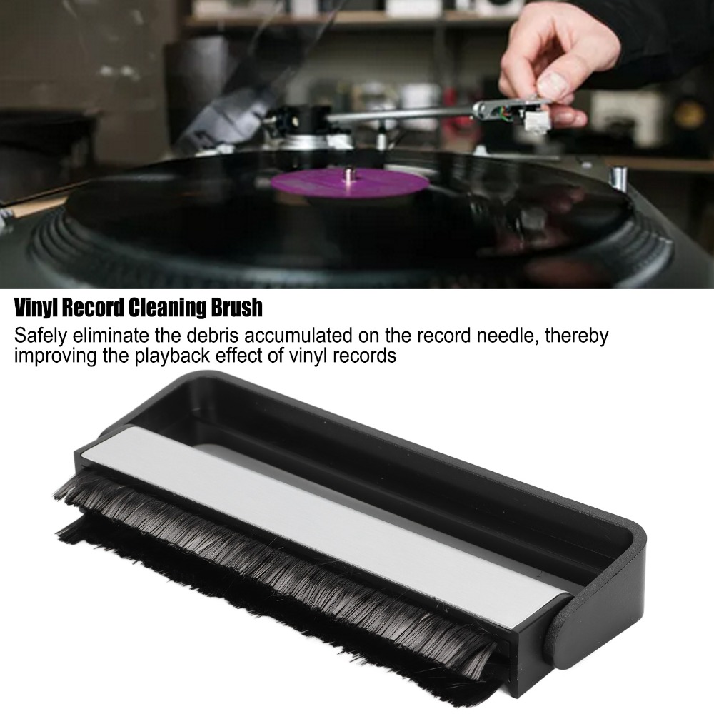 Antistatische reinigingsborste - Vinyl Record Cleaner recensie en prijs
