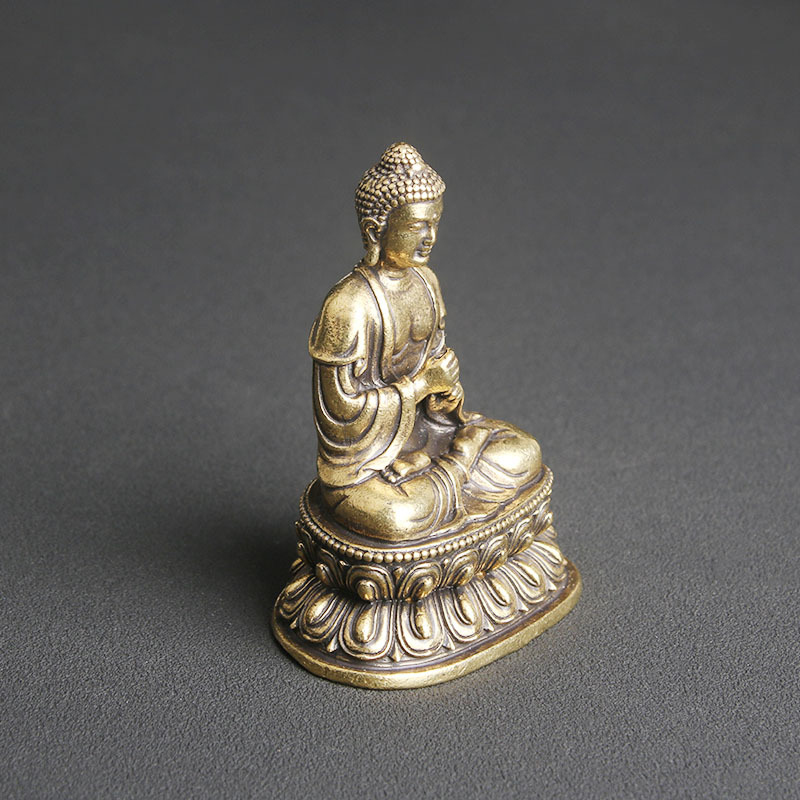 Vintage puur messing Vairocana - Vintage Collectible Ornaments recensie en prijs