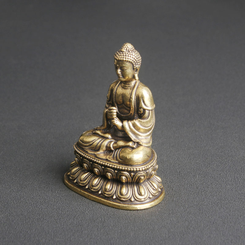 Vintage puur messing Vairocana - Vintage Collectible Ornaments recensie en prijs