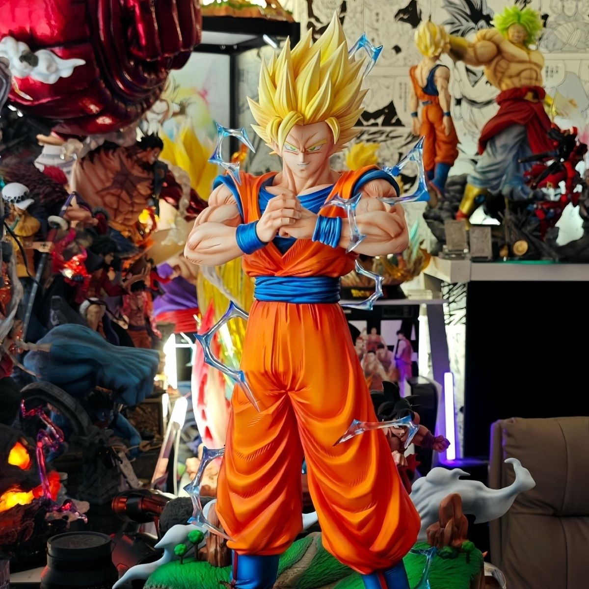 Dragon Ball Super Saiyan 2 Gok - Vintage Collectible Figurines recensie en prijs