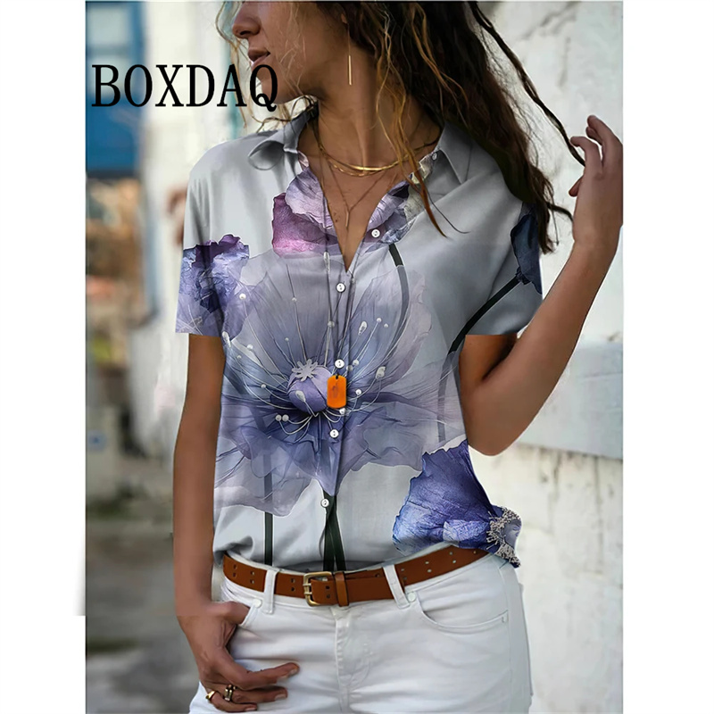 Zomer Vrouwen Shirt Vintage Bl - Vintage Collectible Buttons recensie en prijs