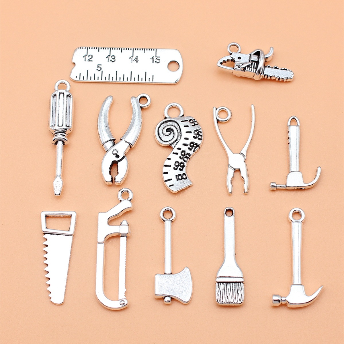 12 stuks antiek zilver kleur g - Collectible Vintage Tools recensie en prijs