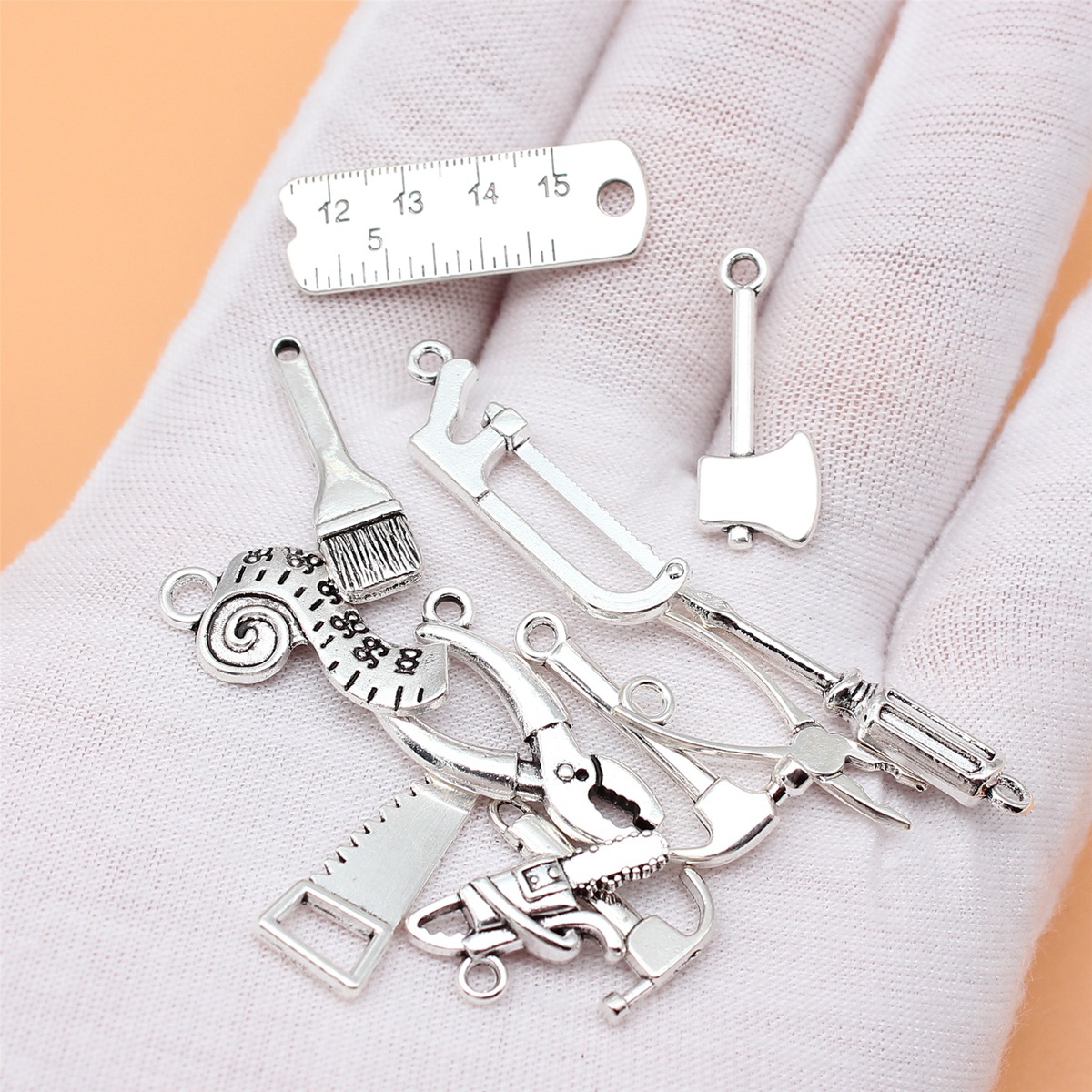 12 stuks antiek zilver kleur g - Collectible Vintage Tools recensie en prijs